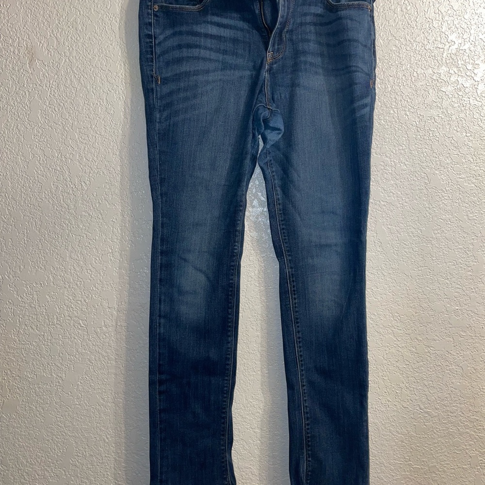 Express Women's Boot Cut Jeans - Dark Blue